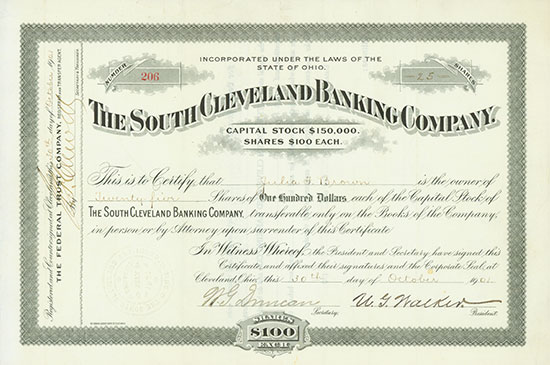 South Cleveland Banking Company