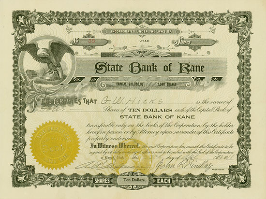 State Bank of Kane