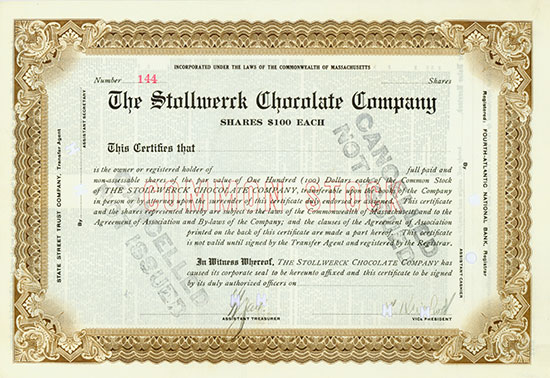 Stollwerck Chocolate Company