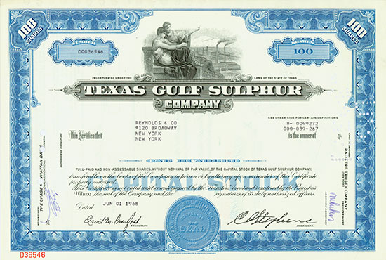 Texas Gulf Sulphur Company