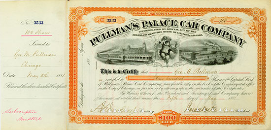 Pullman's Palace Car Company
