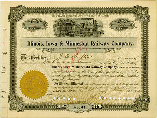Illinois, Iowa & Minnesota Railway Company