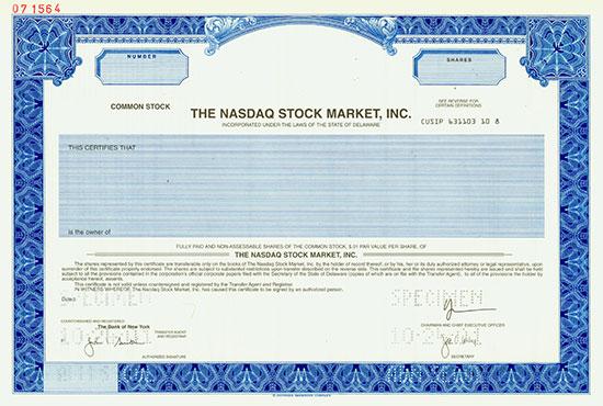 Nasdaq Stock Market, Inc.