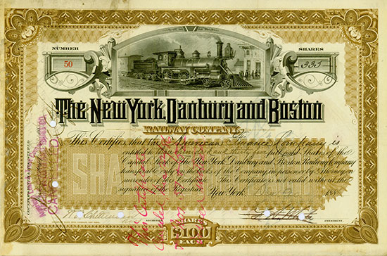 New York, Danbury and Boston Railway Company