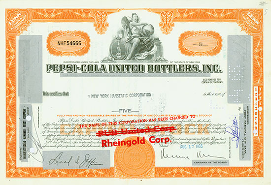 Pepsi-Cola United Bottlers, Inc.