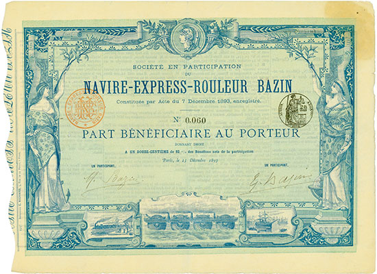 Societe en Participacion du Navire-Express-Rouleur Bazin