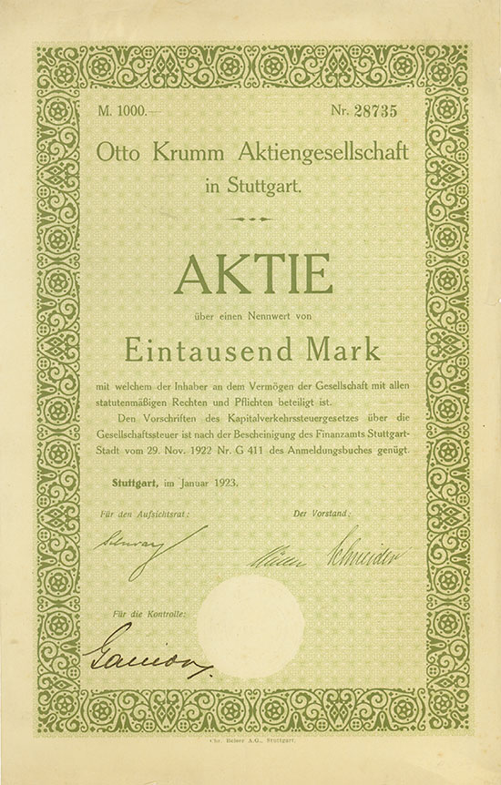 Otto Krumm AG
