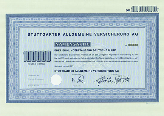 Stuttgarter Allgemeine Versicherung AG