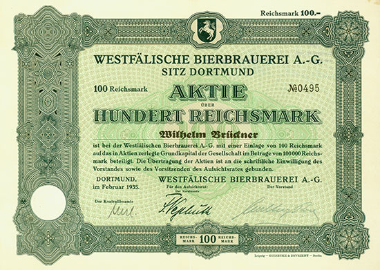 Westfälische Bierbrauerei AG