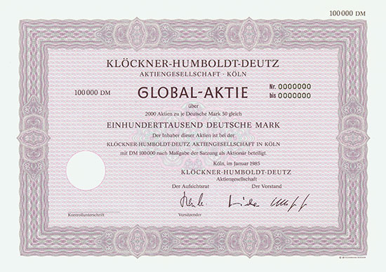 Klöckner-Humboldt-Deutz AG