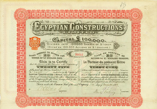 Egyptian Constructions Limited
