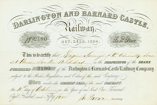 Darlington and Barnard-Castle Railway Company