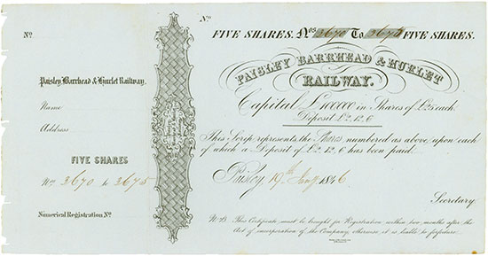 Paisley Barrhead & Hurlet Railway