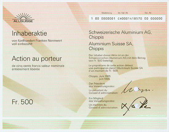 Schweizerische Aluminium AG