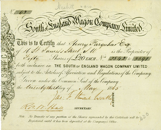 South of England Wagon Company Limited