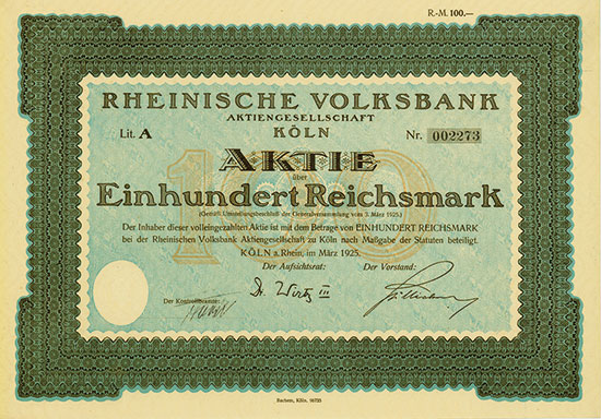 Rheinische Volksbank AG