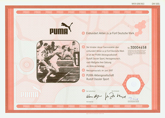 Puma Aktiengesellschaft Rudolf Dassler Sport