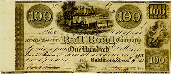 Baltimore and Susquehanna Rail Road Comapny