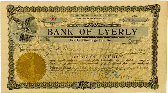 Bank of Lyerly