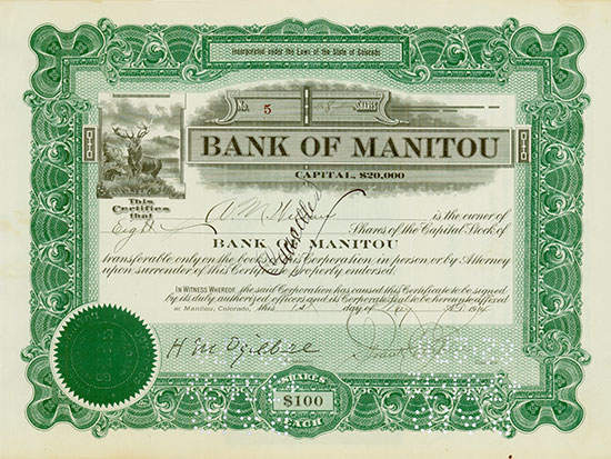 Bank of Manitou