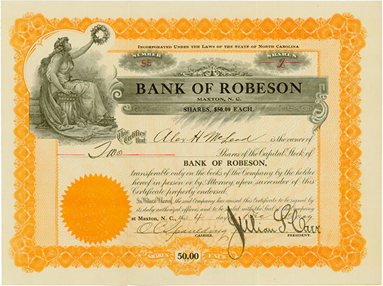 Bank of Robeson