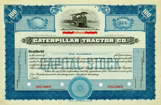 Caterpillar Tractor Co.