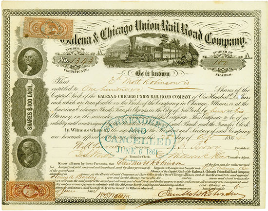 Galena & Chicago Union Rail Road Company
