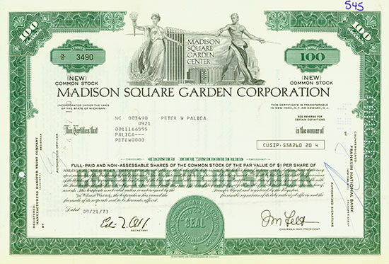 Madison Square Garden Corporation