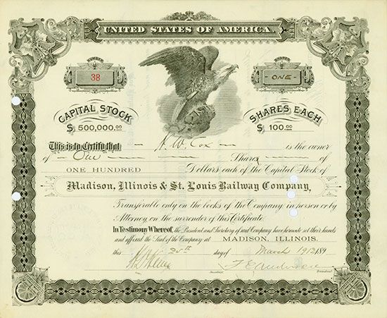 Madison, Illinois & St. Louis Railway Company