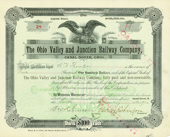 Ohio Valley and Junction Railway Company