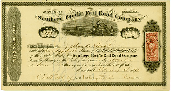 Southern Pacific Rail Road Company