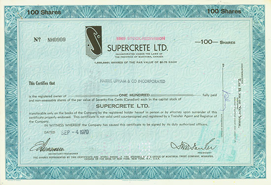 Supercrete Ltd.