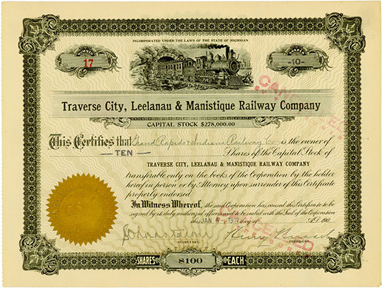 Traverse City, Leelanau & Manistique Railway Company