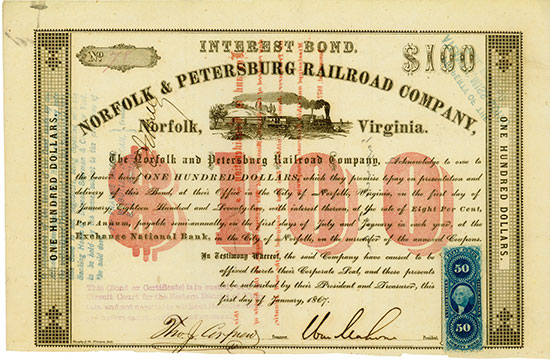 Norfolk & Petersburg Railroad Company