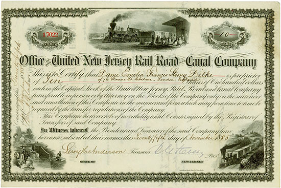 United New Jersey Rail Road and Canal Company