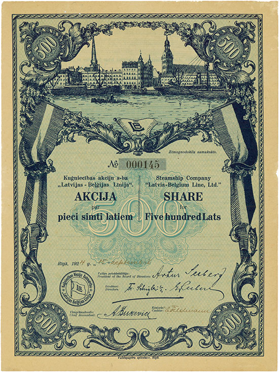 Steamship Company Latvia-Belgium Line, Ltd.