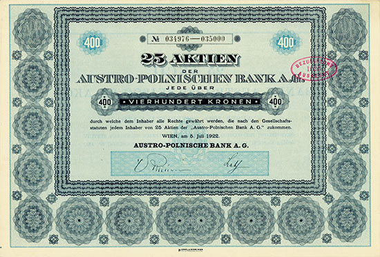 Austro-Polnische Bank AG
