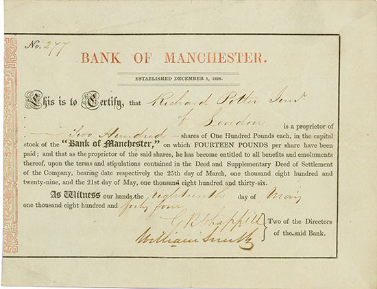 Bank of Manchester