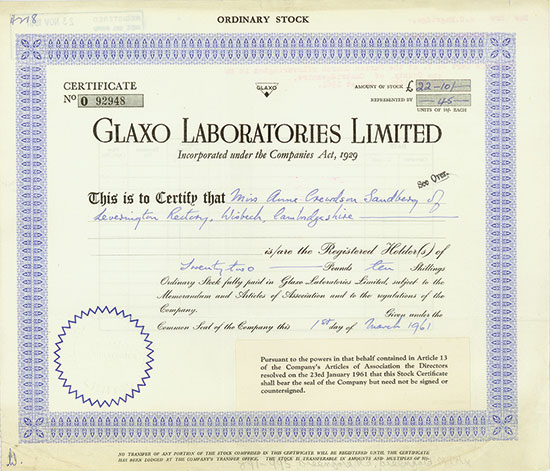 Glaxo Laboratories Limited