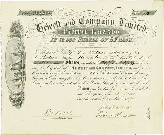 Hewett and Company, Limited