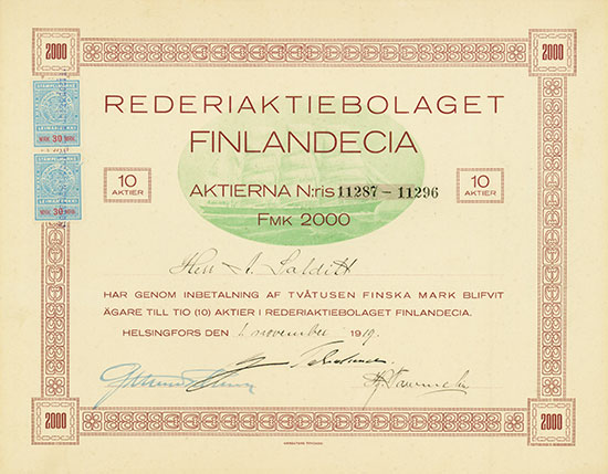 Rederiaktiebolaget Finlandecia