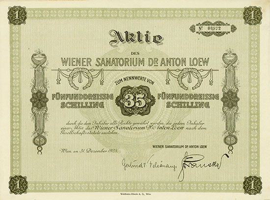 Wiener Sanatorium Dr. Anton Loew