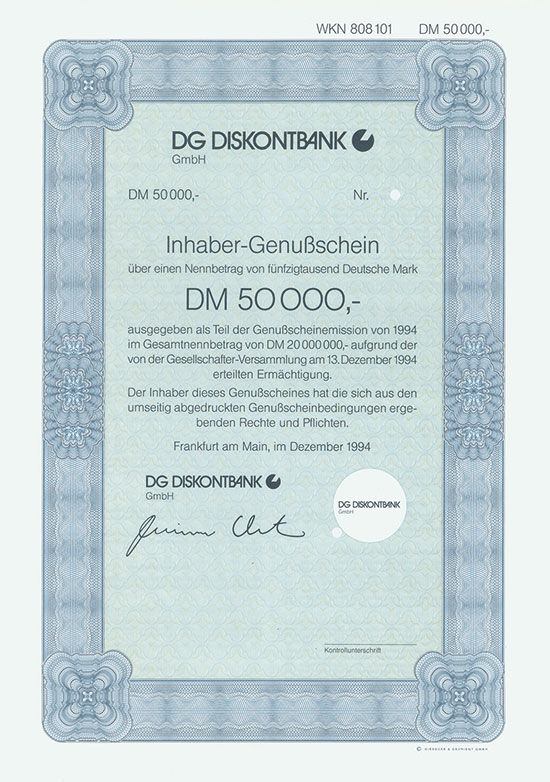 DG Diskontbank GmbH
