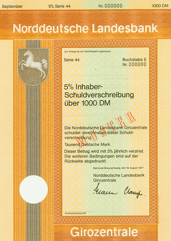 Norddeutsche Landesbank - Girozentrale [4 Stück]