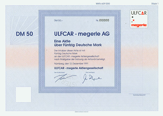 ULFCAR - megerle AG [5 Stück]