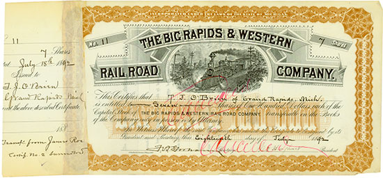 Big Rapids & Western Railroad Company