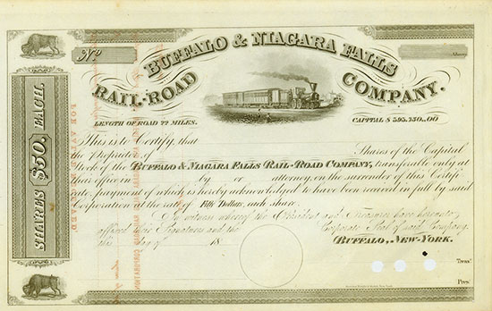 Buffalo & Niagara Falls Rail-Road Company