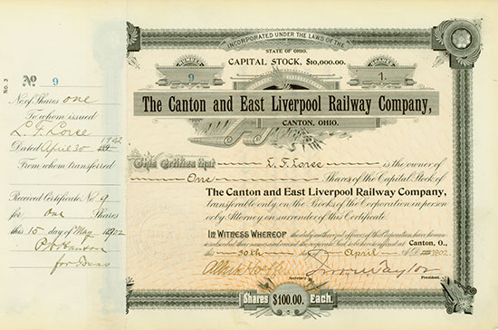 Canton and East Liverpool Railway Company