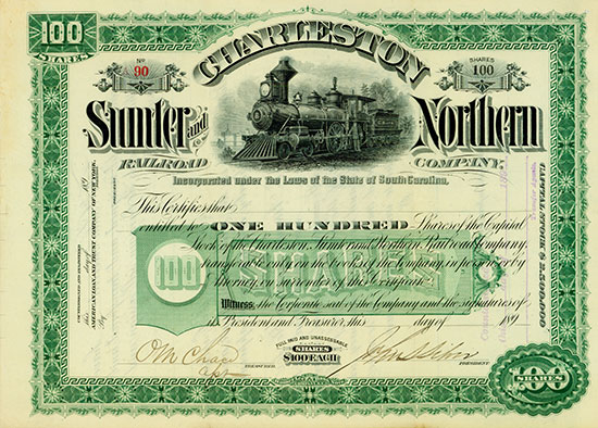 Charleston, Sumter and Northern Railroad Company