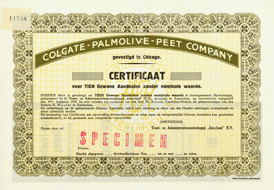 Colgate-Palmolive-Peet Company